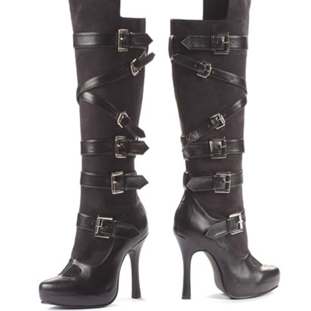Lake Avenue women’s heeled calf stiletto shoe/boot
